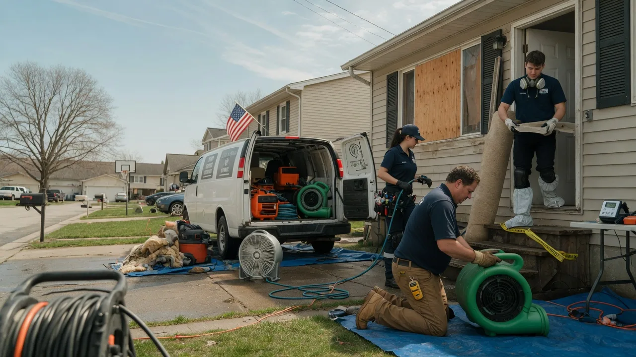 Water Damage Restoration in De Kalb, MO near me